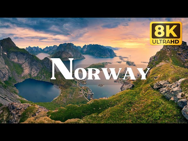 NORWAY 8K Ultra HD HDR (60FPS) - Scenic Relaxation Film with Calming Music