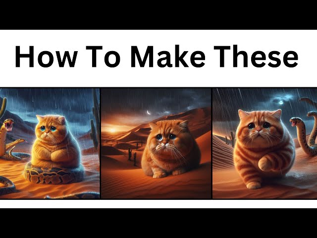 How To Make AI Generated Cat Viral Videos | AI Text-To-Video