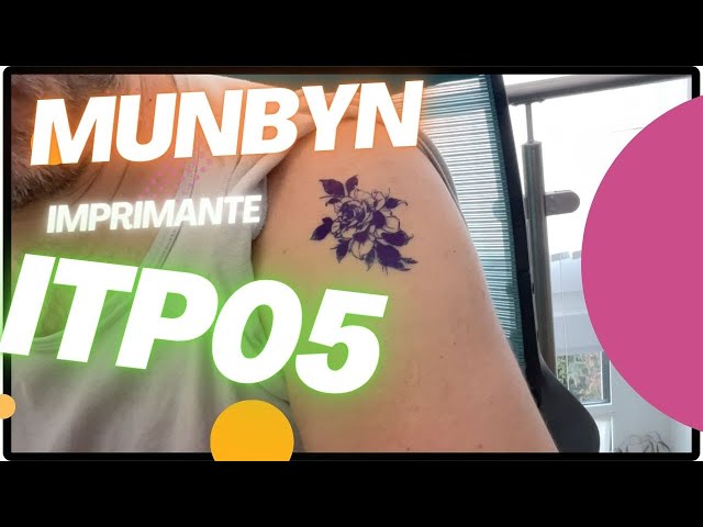 Imprimez des tatouages ! Test ITP05 MUNBYN sur iPhone, mac, windows et Android