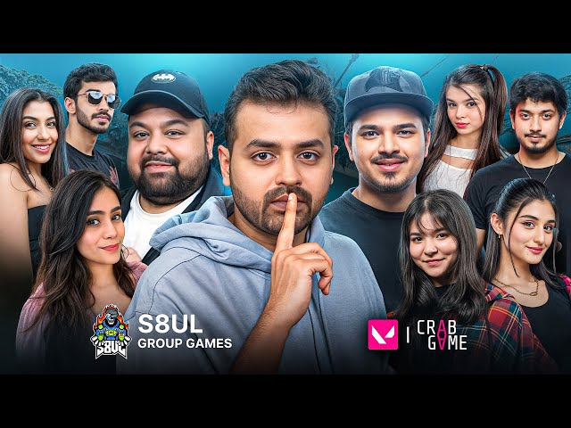 S8UL GROUP GAMES | VALORANT 5v5 | AAJAO CHILL KARE !!