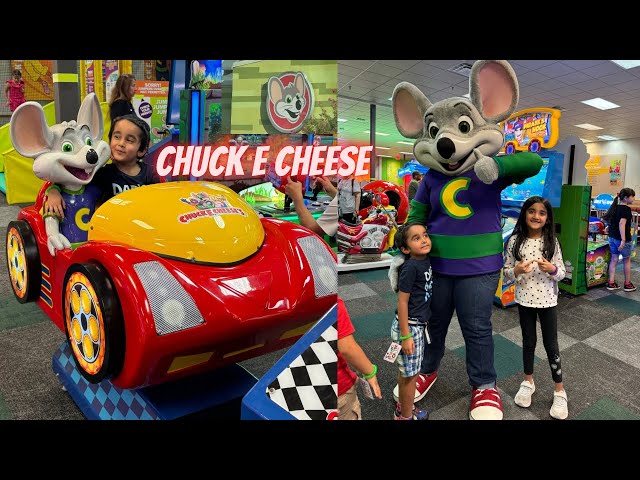 Chuck E Cheese indoor Games and Activities for kids USA 🇺🇸/Chuck E. Cheese’s Family fun 🤩/Daily vlog