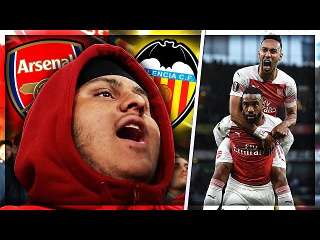 ARSENAL vs VALENCIA 3-1 | LACAZETTE SENDS EMIRATES INTO PURE SCENES!