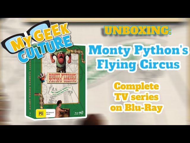 Monty Python's Flying Circus: Complete Remastered TV series - Blu-Ray Unboxing