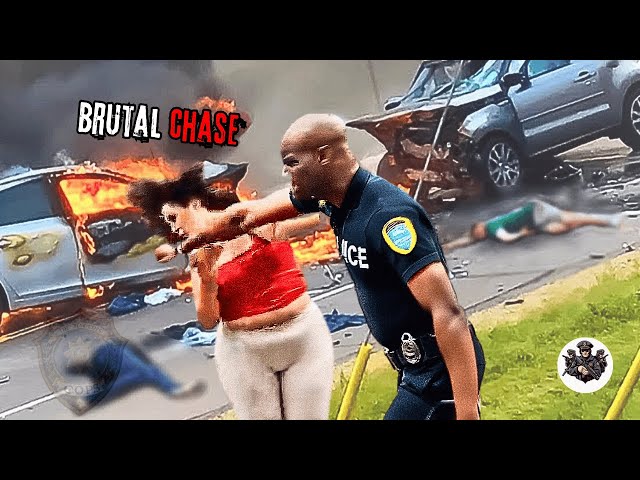 When Dumb Suspects Try To Escape Cops - MOST BRUTAL High Speed Police Chases Caught on Dashcam