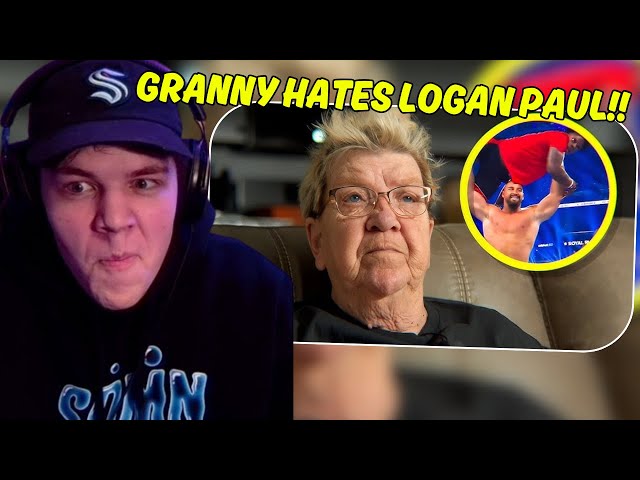 ANGRY GRANDMA FREAKSOUT OVER ROYAL RUMBLE! (REACTION)