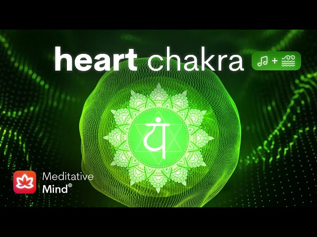 HEART CHAKRA Healing Vibrations + Ocean Sounds | Manifest Love Energy + Attract Love