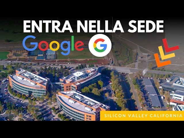 Dentro la sede Google nella Silicon Valley.