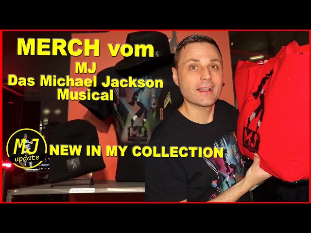 Merch from MJ The Michael Jackson Musical in Hamburg | New In My Collection #16