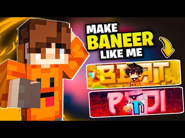 How To Make BANNER Like @PSD1 😍 In Just 4 Minutes (Don't Miss)