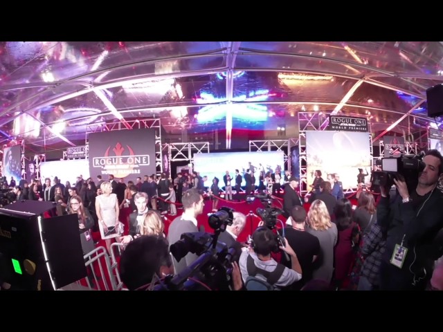 HOLLYWOOD 360: VR "Rogue One - A Star Wars Story" VIRTUAL REALITY World Premiere