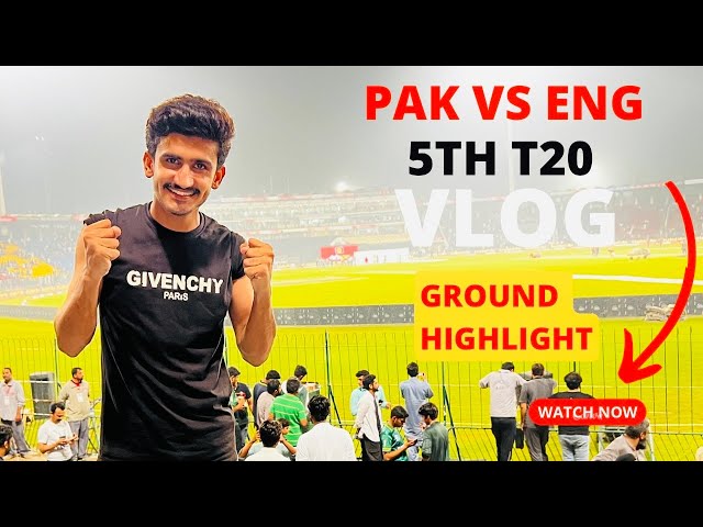 Pakistan vs England 4th T20 | Pak vs eng cricket match vlog | What a Game by Pakistan 🇵🇰#pakvseng