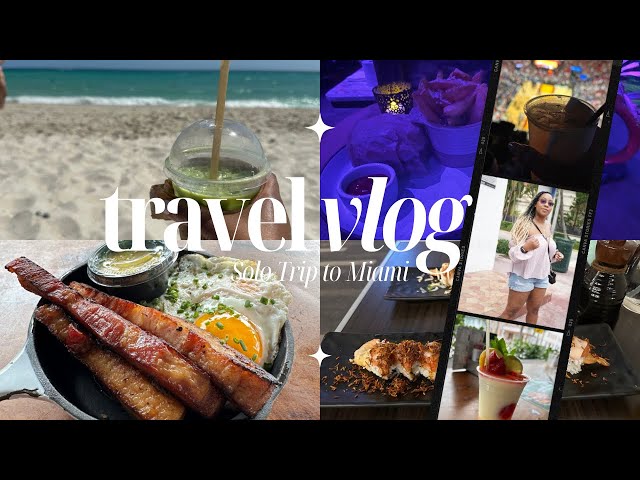 Travel Vlog: Solo Birthday Trip to Miami