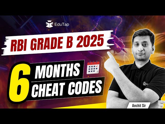 RBI Grade B Preparation & Study Tips | How To Prepare For RBI Grade B Officer | EduTap RBI Grade B