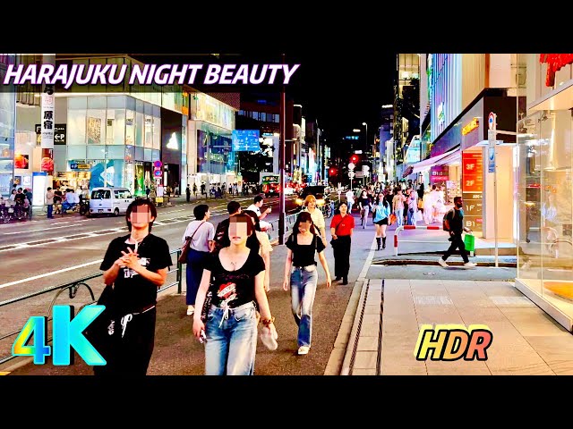 【4K HDR】Tokyo Harajuku Walk | Japan's Pop Culture Hotspot 🌟🎌