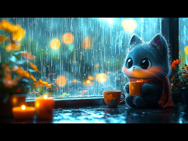 Sleep Music for Remove Insomnia 🌧️ Rain Sounds • Healing of Stress