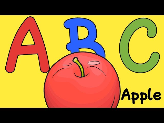 A for Apple 🍎 B for Ball 🏀 | ABC Phonics Song | Nursery Rhymes & Kids Alphabet Song | Learn ABC Easy