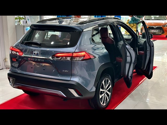 2024 Toyota Corolla Cross hybrid - 1.8L Luxury Family SUV Review Interior and Exterior