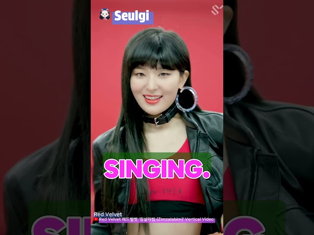 Seulgi Gets Criticized Online for Her Singing?! #SeulgiSungchan #SM30