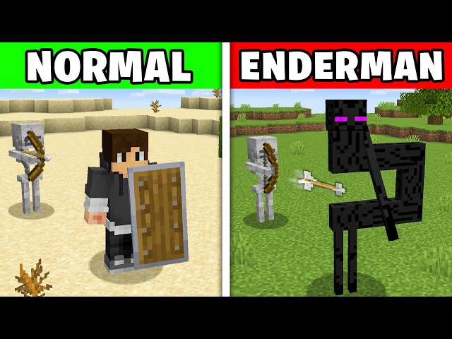 How Minecraft is Played by DIFFERENT MOBS!