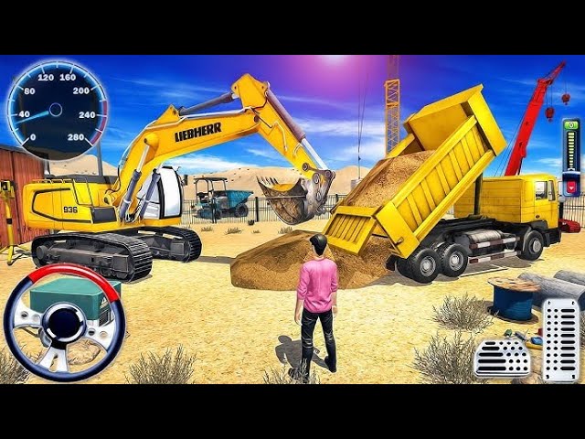 JCB 3DX BACKHOE LOADER BUS SIMULATOR INDONESIA DRIVING LIVE STREAM