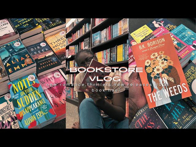 *cozy* bookstore vlog🍂📚 spend the day book shopping at barnes and nobles with me  + a book haul