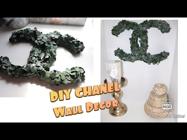 DIY CHANEL Home Decor with Dollar Tree items.