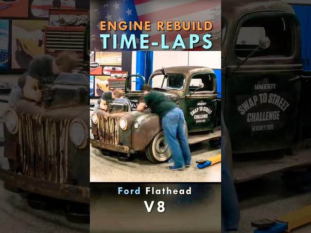 Ford Flathead V8 Engine Rebuild Time-Lapse | Ultimate Classic Restoration!