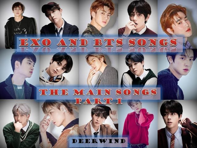 BTS EXO BEST SONGS With Lyrics part 1