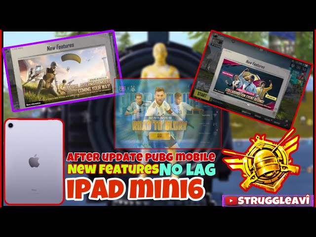 New Features 2.3 update 🗽| PUBG MOBILE | Nusa Map Chicken Dinner | IPAD Mini 6 🔥gameplay |