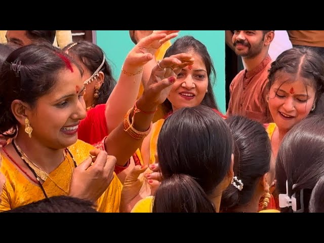 Tair puncher (टैर पंचर ) || best garhwali dance with dhol damau part 2 😍