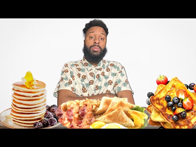 BREAKFAST FOOD MUKBANG | FAKE FRIENDS