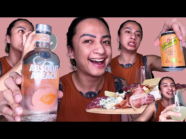 GET DRUNK WITH RIRI AND ABSOLUT APEACH, HAPPY NEW YEAR | RIRI BITES