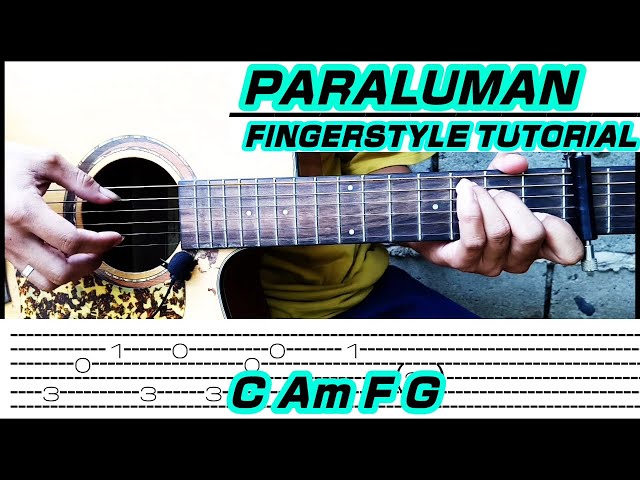 Paraluman - Adie (Guitar fingerstyle) Tabs + Chords