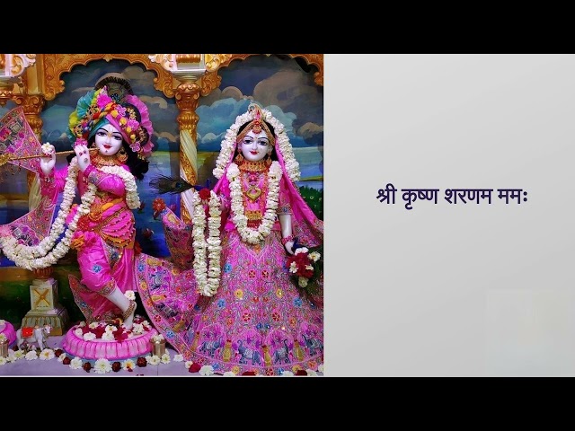 Shree Krishna Sharanam Mamah