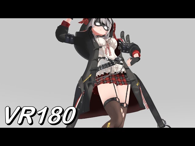 【VR180】Close  VR - Bibidiba - Sakamata Chloe (coat ver.)【Hololive MMD 8K】 M injected