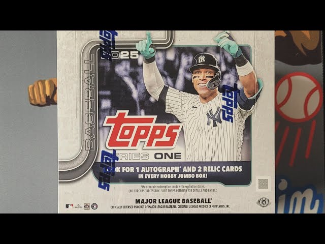 2025 Topps Series 1 Jumbo Rip