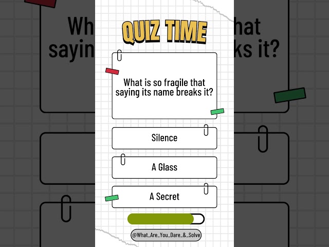 Fun Quiz! How Fast Can You Answer?  #quiz #brainteasers #facts #trivia