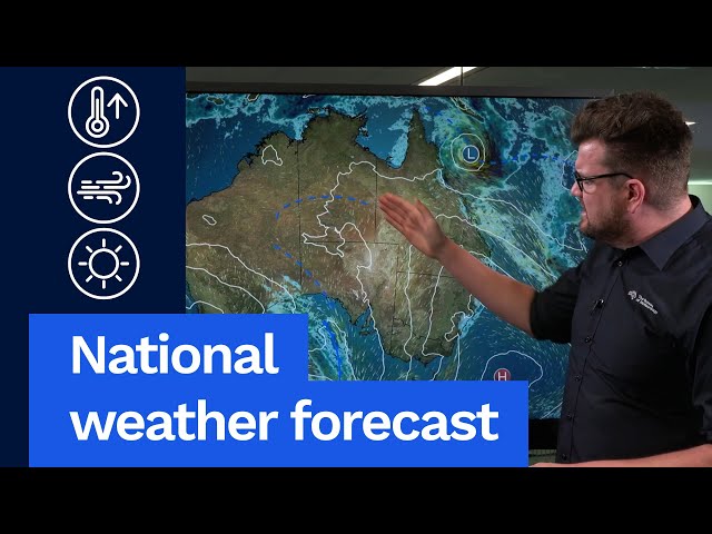 National Weather Forecast Fri 21 Feb 2025: Hot weekend in SE, showers and storms across the north.