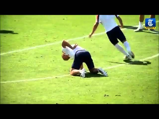 إصابة نيمار في تدريبات البرازيل  VIDÉO -- Coupe du Monde :la blessure de Neymar à l'entraînement