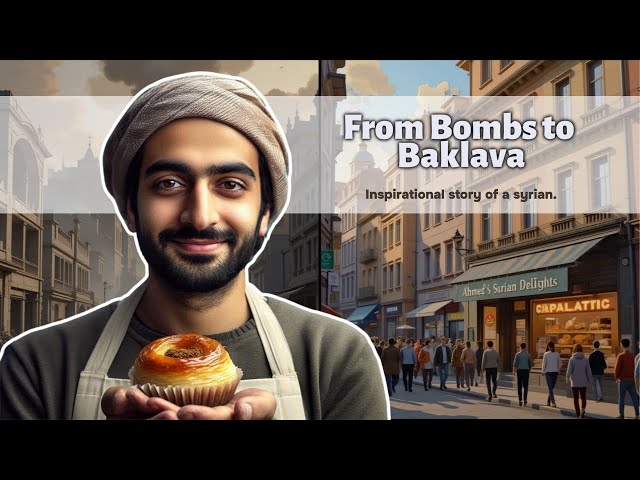 From Bombs to Baklava: The Syrian Baker Who Healed Berlin. - English story. #YouTubeStories