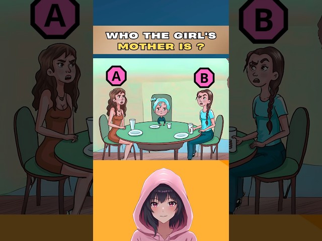 who the girl's mother is ? #puzzle #brainteaser #quiz #logicpuzzle #mystery #logicpuzzle #riddle