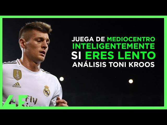 Cómo ser un BUEN MEDIOCENTRO si eres LENTO 👍 ANÁLISIS TONI KROOS (REAL MADRID) 🧠 FÚTBOL +IQ | L4F