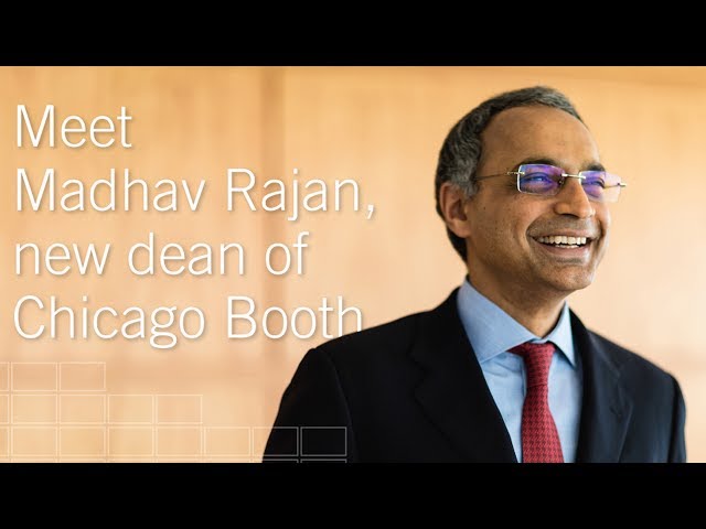 Meet Madhav Rajan, new dean of Chicago Booth