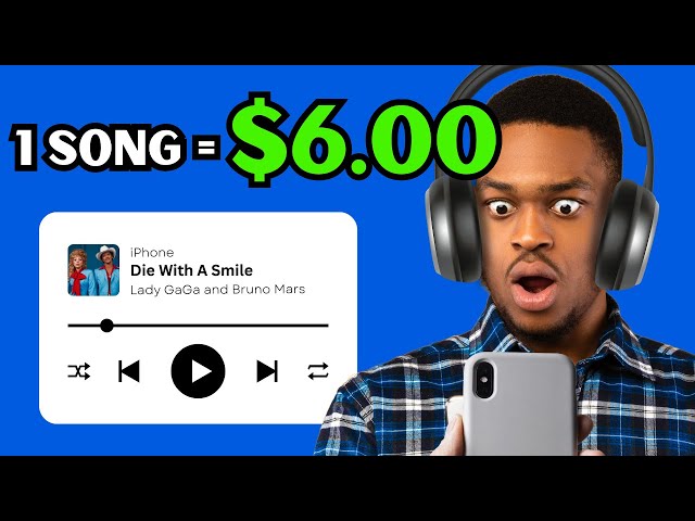 Earn $600 Listening To Music (Make Money Online From Home 2025)