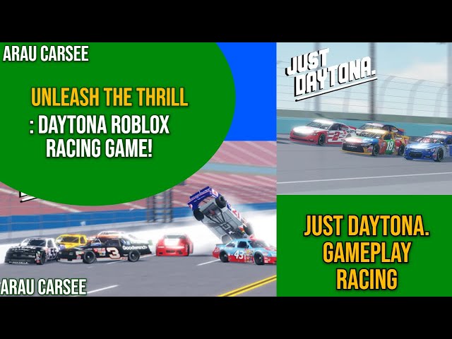 Unleash the Thrill: Daytona Roblox Racing Game!