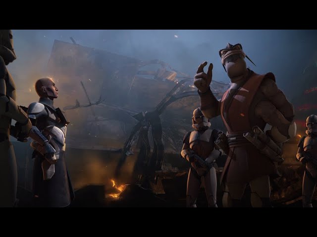 Rex Meets Jedi General Pong Krell [4K HDR] - Star Wars: The Clone Wars