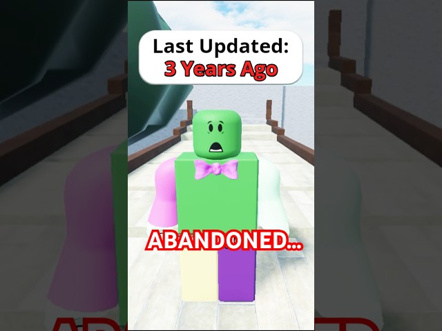 This Roblox Developer ABANDONED His Game...