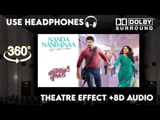 Nandanandanaa ||Theatre Experience Dolby  Surround  sound |The Family Star | Vijay Deverakonda