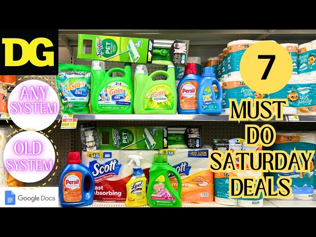 👏1/25 DOLLAR GENERAL SATURDAY DEALS AS LOW AS $3.70 - DG Couponing (New DG System & Old DG System)