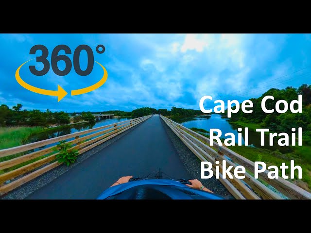 Virtual Bike Ride Of The Cape Cod Rail Trail In 360° - Stationary Exercise Bike